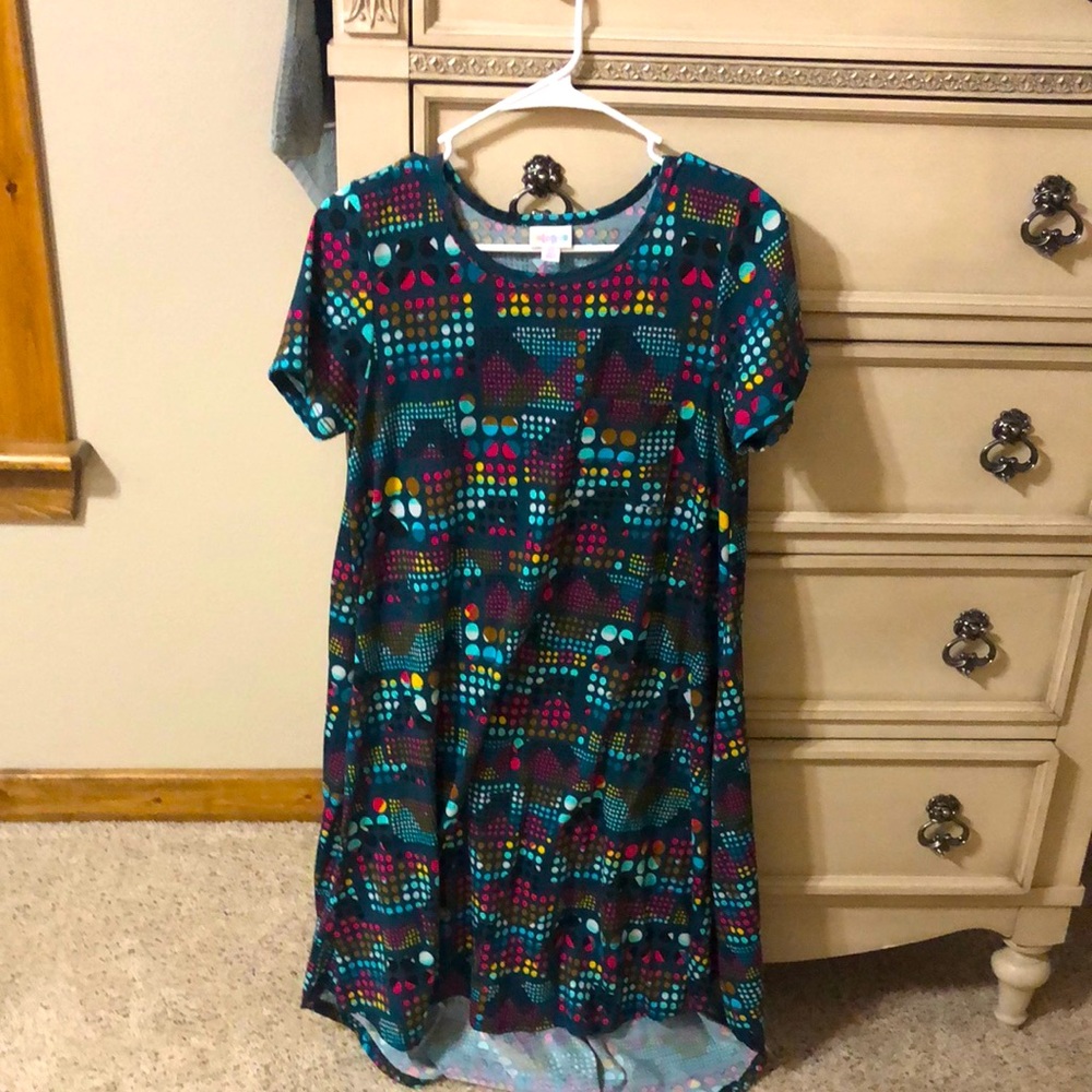 Women’s XS lula roe high low dress.